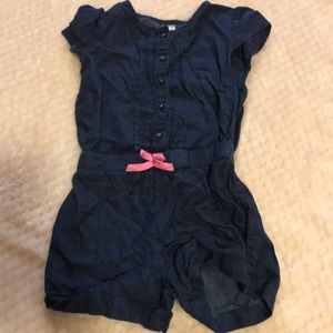 Chambray romper